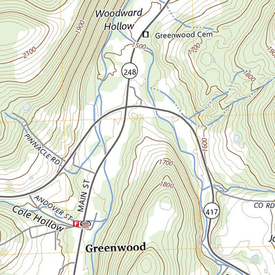 United States Geological Survey Greenwood, NY (2023, 24000-Scale) digital map