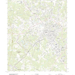 United States Geological Survey Greenwood, SC (2020, 24000-Scale) digital map