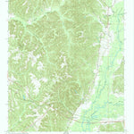 United States Geological Survey Greenwood Springs, MS (1966, 24000-Scale) digital map