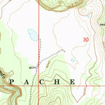 United States Geological Survey Greer, AZ (1969, 24000-Scale) digital map