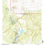 United States Geological Survey Greer, AZ (1997, 24000-Scale) digital map