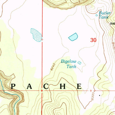 United States Geological Survey Greer, AZ (1997, 24000-Scale) digital map