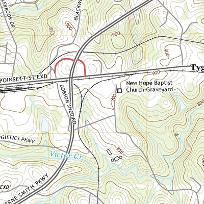 United States Geological Survey Greer, SC (2020, 24000-Scale) digital map