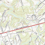 United States Geological Survey Greer, SC (2020, 24000-Scale) digital map
