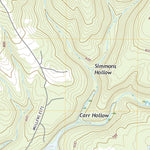 United States Geological Survey Greers Ferry Dam, AR (2020, 24000-Scale) digital map