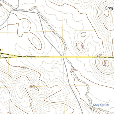 United States Geological Survey Greg Hills, NM (2023, 24000-Scale) digital map
