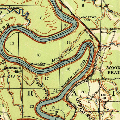 United States Geological Survey Gregory, AR (1935, 62500-Scale) digital map