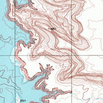 United States Geological Survey Gregory Butte, UT-AZ (1985, 24000-Scale) digital map