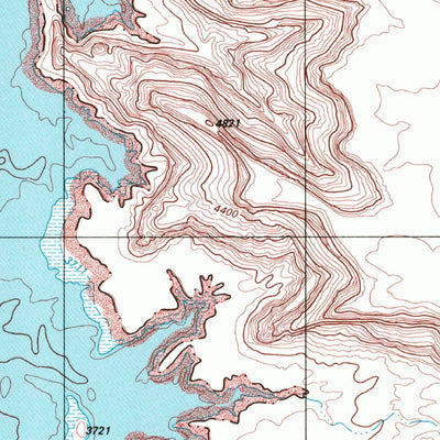 United States Geological Survey Gregory Butte, UT-AZ (1985, 24000-Scale) digital map