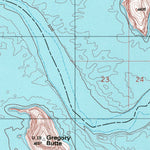 United States Geological Survey Gregory Butte, UT-AZ (1985, 24000-Scale) digital map