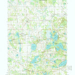United States Geological Survey Gregory, MI (1996, 24000-Scale) digital map