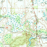 United States Geological Survey Gregory, MI (1996, 24000-Scale) digital map