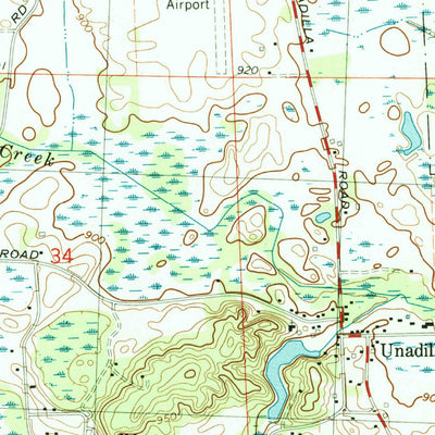 United States Geological Survey Gregory, MI (1996, 24000-Scale) digital map