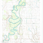 United States Geological Survey Gregory SW, AR (1968, 24000-Scale) digital map