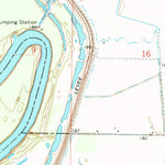 United States Geological Survey Gregory SW, AR (1968, 24000-Scale) digital map