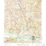United States Geological Survey Grenada, MS (1954, 62500-Scale) digital map