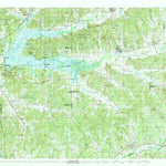 United States Geological Survey Grenada, MS (1984, 100000-Scale) digital map