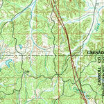 United States Geological Survey Grenada, MS (1984, 100000-Scale) digital map