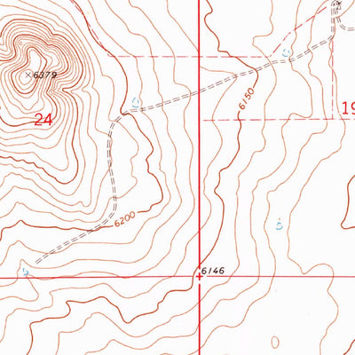 United States Geological Survey Grenville SW, NM (1973, 24000-Scale) digital map