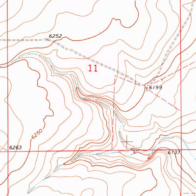 United States Geological Survey Grenville SW, NM (1973, 24000-Scale) digital map