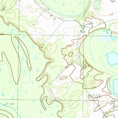 United States Geological Survey Gresham, SC (1990, 24000-Scale) digital map