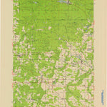 United States Geological Survey Gresham, WI (1954, 48000-Scale) digital map