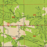 United States Geological Survey Gresham, WI (1954, 48000-Scale) digital map
