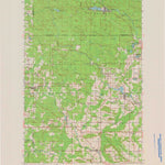 United States Geological Survey Gresham, WI (1964, 62500-Scale) digital map