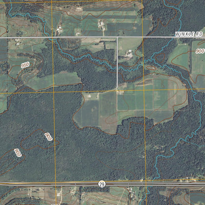 United States Geological Survey Gresham, WI (2010, 24000-Scale) digital map