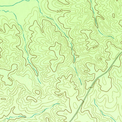 United States Geological Survey Greshamville, GA (1972, 24000-Scale) digital map