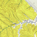 United States Geological Survey Gressitt, VA (1952, 24000-Scale) digital map