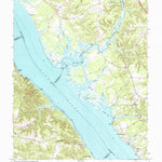 United States Geological Survey Gressitt, VA (1965, 24000-Scale) digital map