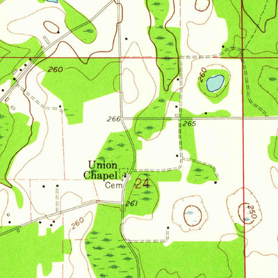 United States Geological Survey Gretna, FL (1959, 24000-Scale) digital map