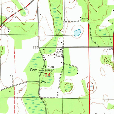 United States Geological Survey Gretna, FL (1982, 24000-Scale) digital map