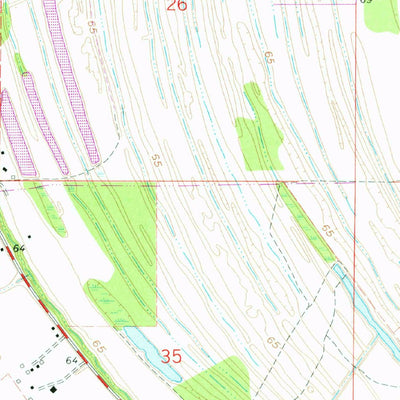 United States Geological Survey Gretna Green, LA (1963, 24000-Scale) digital map