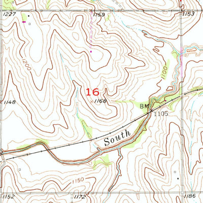 United States Geological Survey Gretna, NE (1956, 24000-Scale) digital map