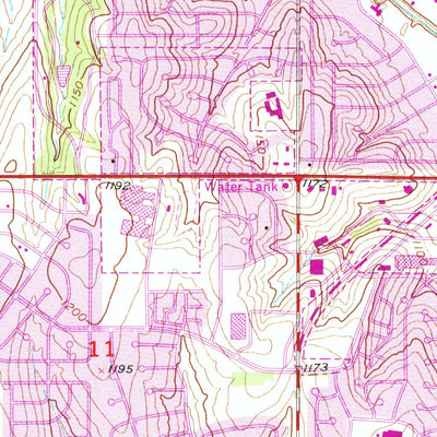 United States Geological Survey Gretna, NE (1956, 24000-Scale) digital map
