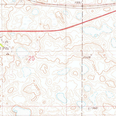 United States Geological Survey Gretna, SD (1974, 24000-Scale) digital map