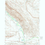 United States Geological Survey Greybull North, WY (1966, 24000-Scale) digital map
