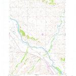United States Geological Survey Greycliff, MT (1955, 24000-Scale) digital map