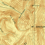 United States Geological Survey Greylock, MA-VT (1893, 62500-Scale) digital map