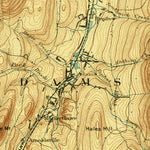 United States Geological Survey Greylock, MA-VT (1898, 62500-Scale) digital map