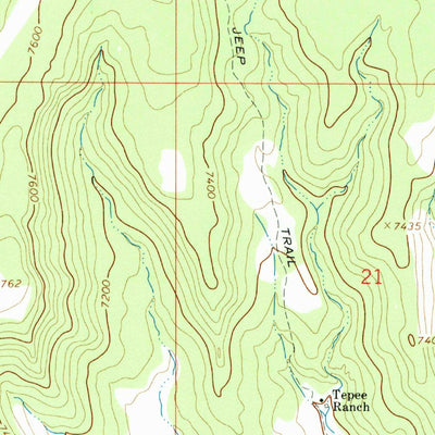 United States Geological Survey Greystone, CO (1966, 24000-Scale) digital map