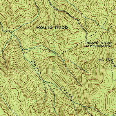 United States Geological Survey Greystone, TN-NC (1939, 24000-Scale) digital map