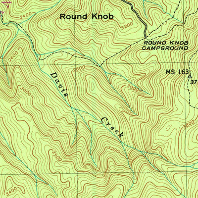 United States Geological Survey Greystone, TN-NC (V1, 1978) digital map