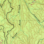 United States Geological Survey Greystone, TN-NC (V1, 1978) digital map