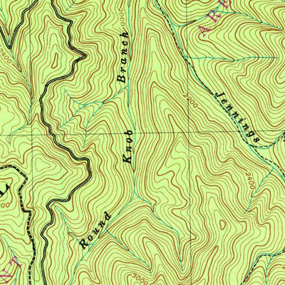 United States Geological Survey Greystone, TN-NC (V1, 1978) digital map