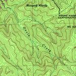 United States Geological Survey Greystone, TN-NC (V2, 1978) digital map