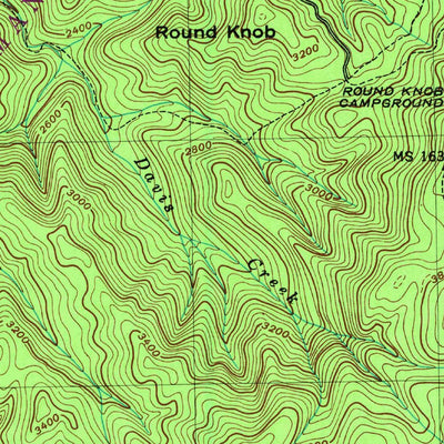 United States Geological Survey Greystone, TN-NC (V2, 1978) digital map