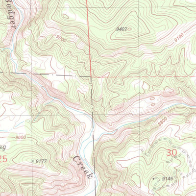 United States Geological Survey Gribbles Park, CO (1983, 24000-Scale) digital map